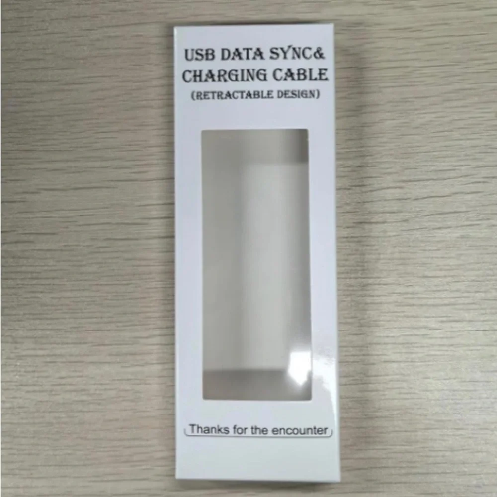 USB Data Synch & Charging Cable (Retractable, Coil USB A to Lightning Cable)